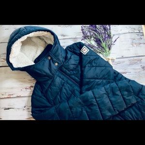 Hollister Puffer Jacket Sherpa Lined